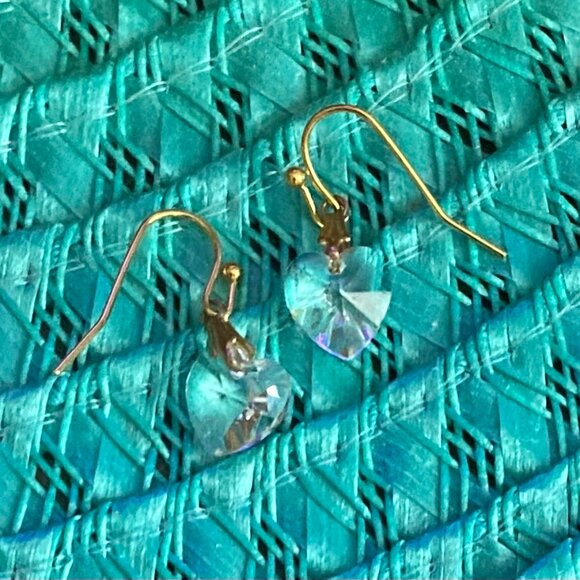 Vintage Crystal earrings - Picture 3 of 3